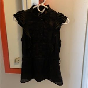 Black shirt nylon size 6 but run small